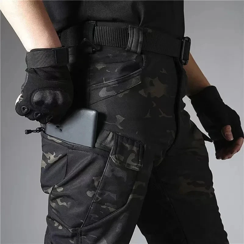 Winter Autumn Fleece Men Jacket Tactical Waterproof Suit Outdoor Fishing Hiking Camping Tracksuits Coat Thermal Suit