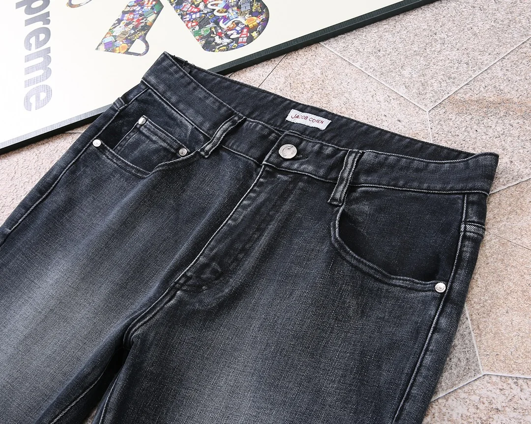 SIJITONGDA2025 Spring/Summer black and gray washed denim pants29-42