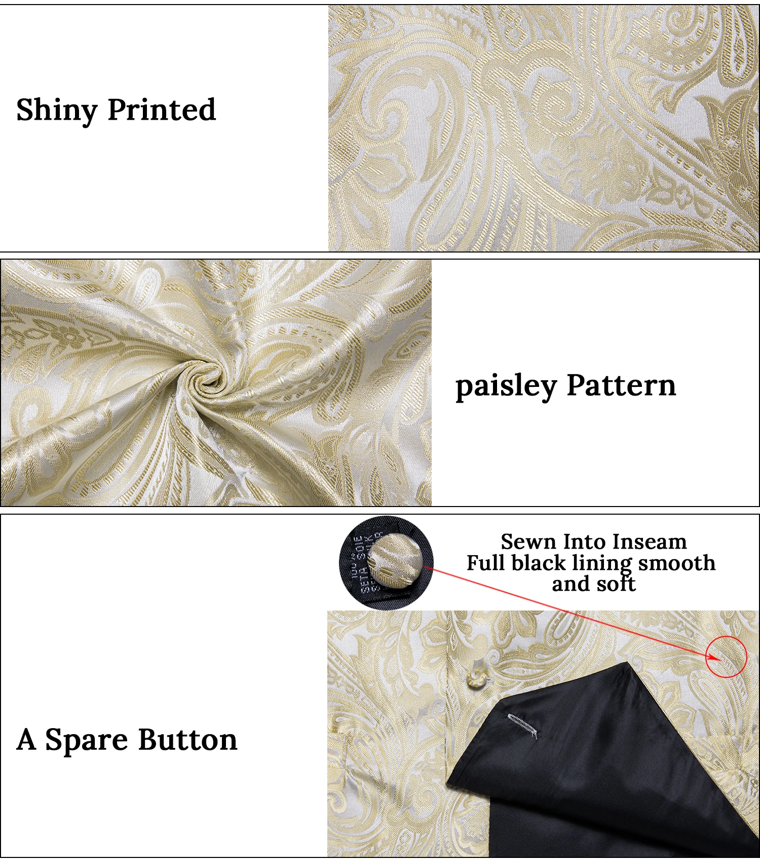 Fashion Men's Green Paisley Business Vest chaleco hombre Luxury Wedding Red Waistcoat Necktie Pocket Square Cufflinks Free Ship