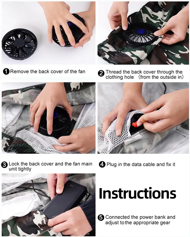 Summer Worker Cooling Vest Men Fan Vest Air Conditioning Clothes Luminous Fan Work Clothes Usb Fan Jacket Body Cooling Clothes