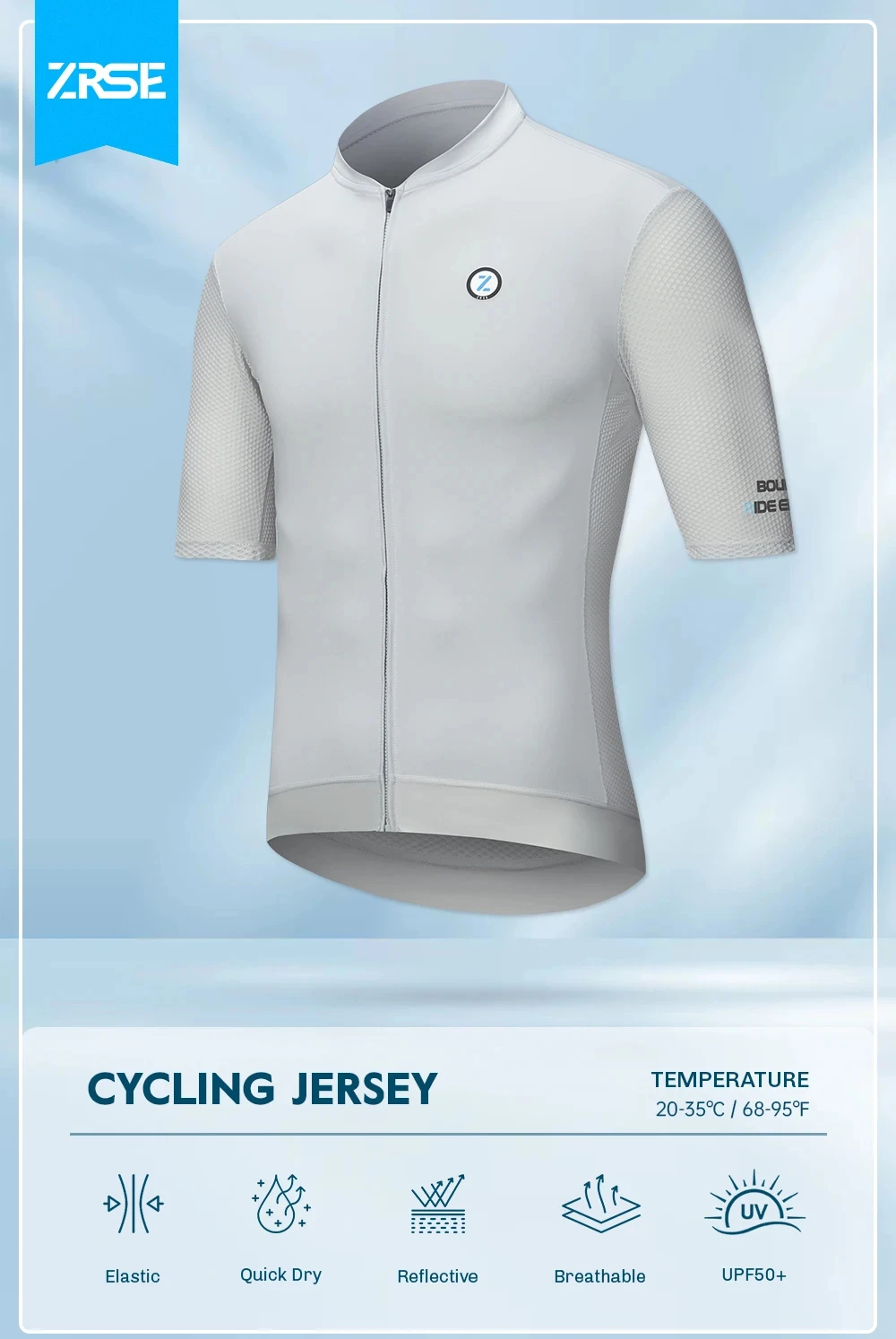 ZRSE Men's Cycling Vest Bib Shorts Set Summer Breathable Quick Dry Slim Fit Short Sleeve for Gym Outdoor Running Road Bike MTB