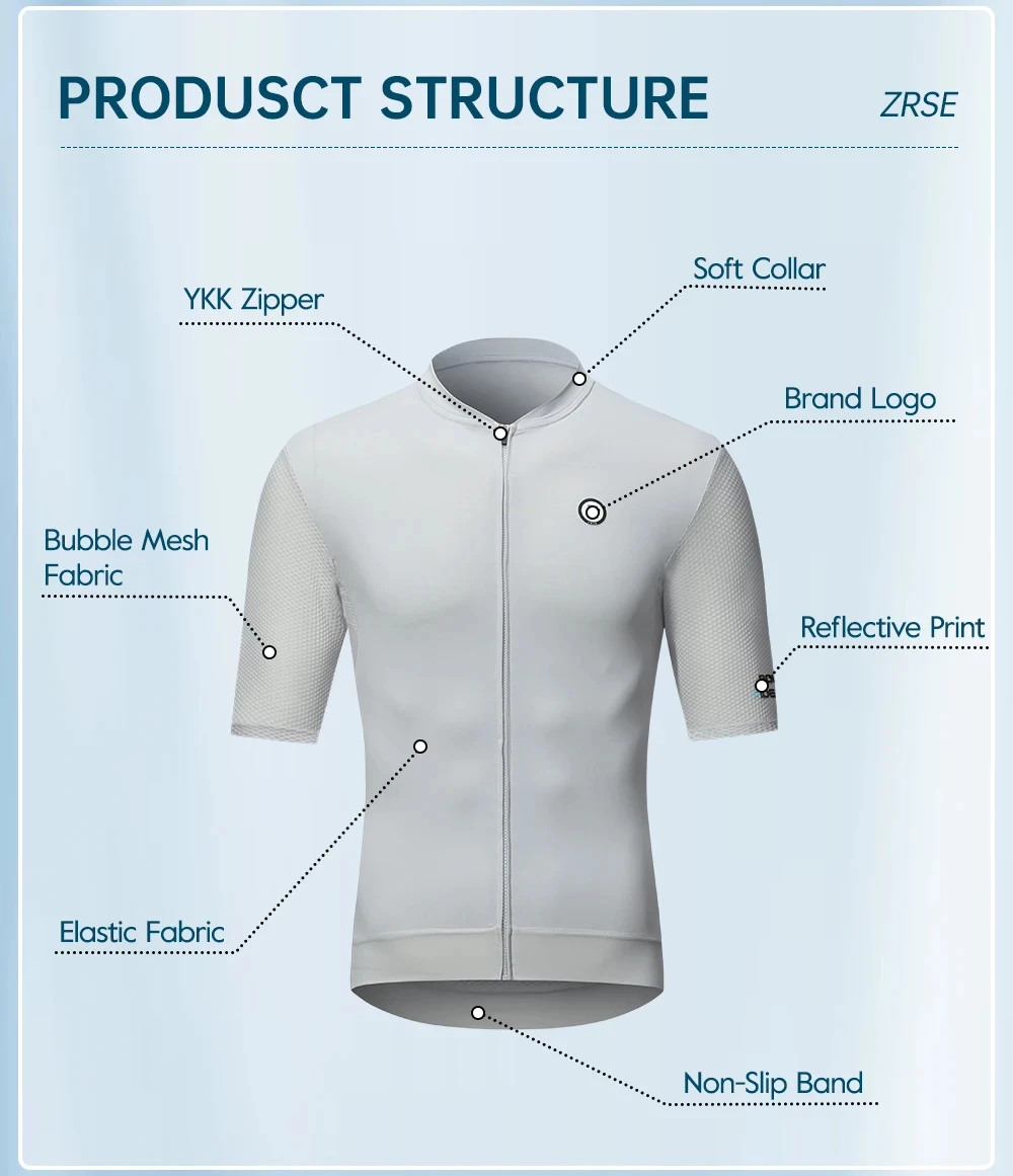 ZRSE Men's Cycling Vest Bib Shorts Set Summer Breathable Quick Dry Slim Fit Short Sleeve for Gym Outdoor Running Road Bike MTB