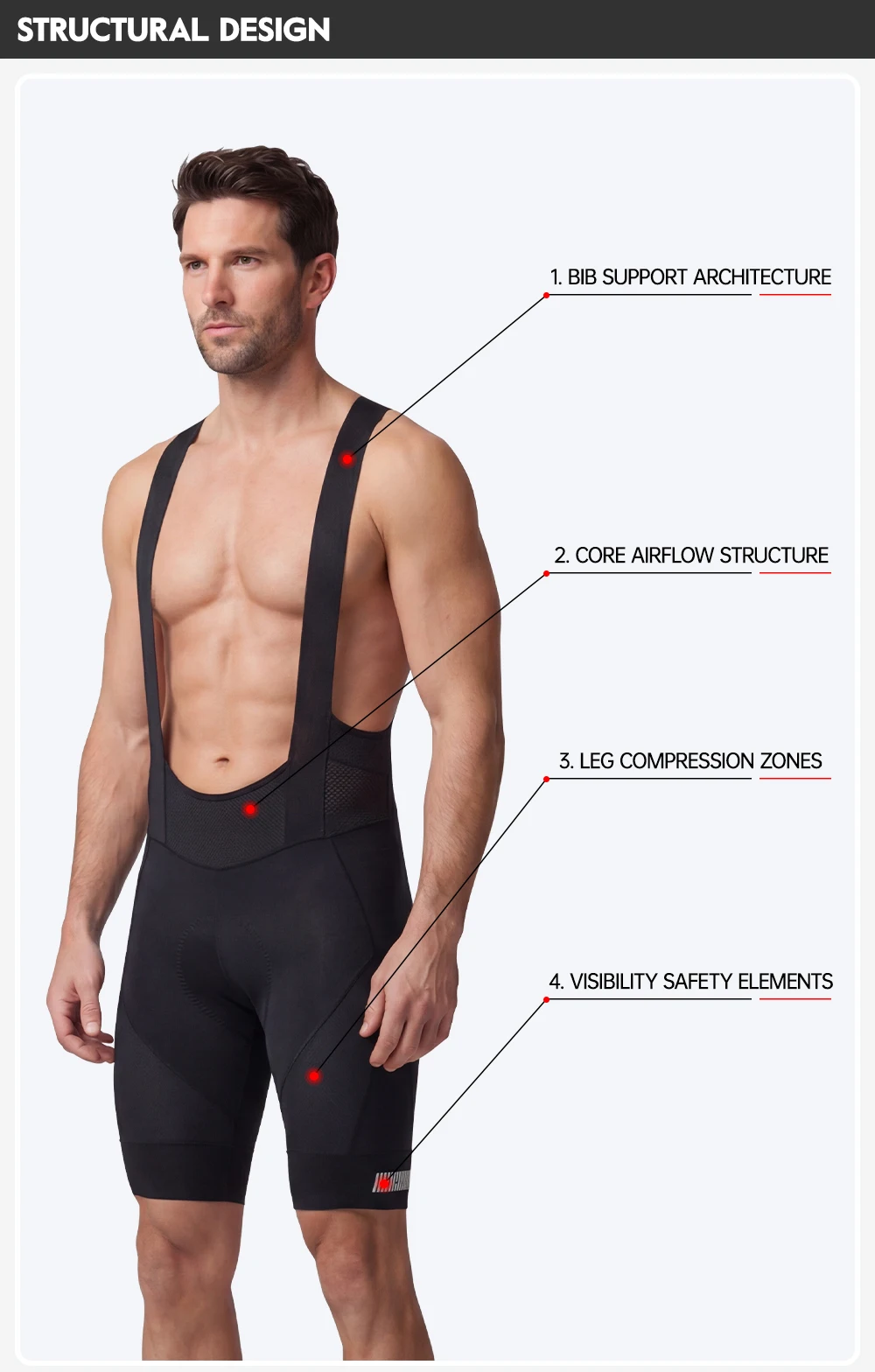 ZRSE Men's Cycling Vest Bib Shorts Set Summer Breathable Quick Dry Slim Fit Short Sleeve for Gym Outdoor Running Road Bike MTB
