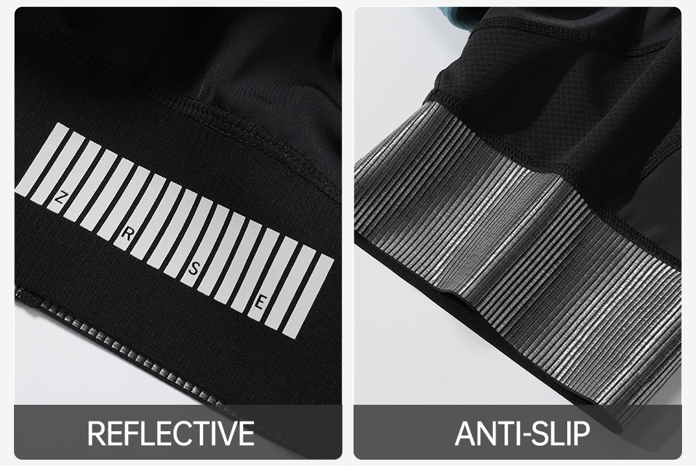 ZRSE Men's Cycling Vest Bib Shorts Set Summer Breathable Quick Dry Slim Fit Short Sleeve for Gym Outdoor Running Road Bike MTB