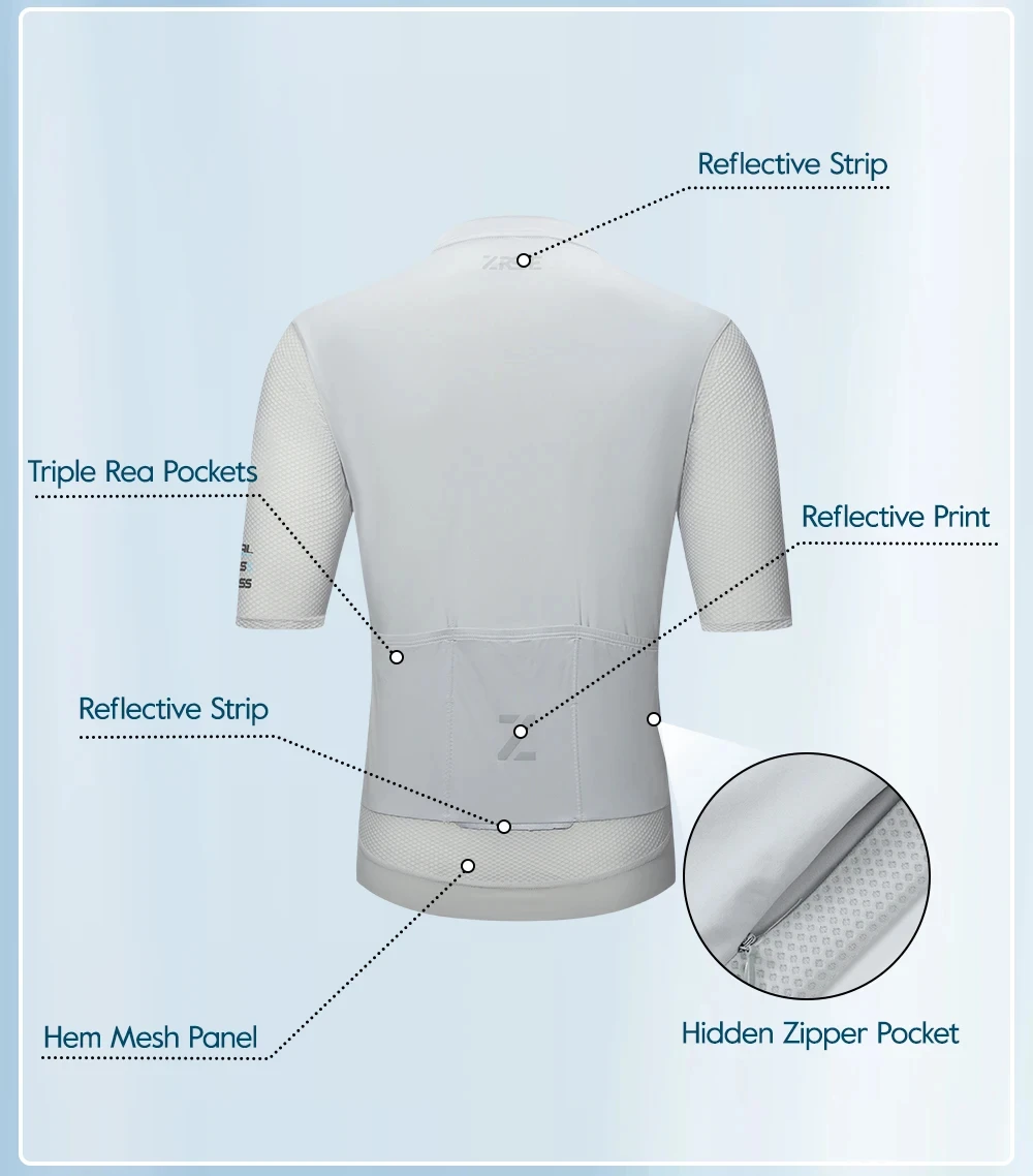 ZRSE Men's Cycling Vest Bib Shorts Set Summer Breathable Quick Dry Slim Fit Short Sleeve for Gym Outdoor Running Road Bike MTB