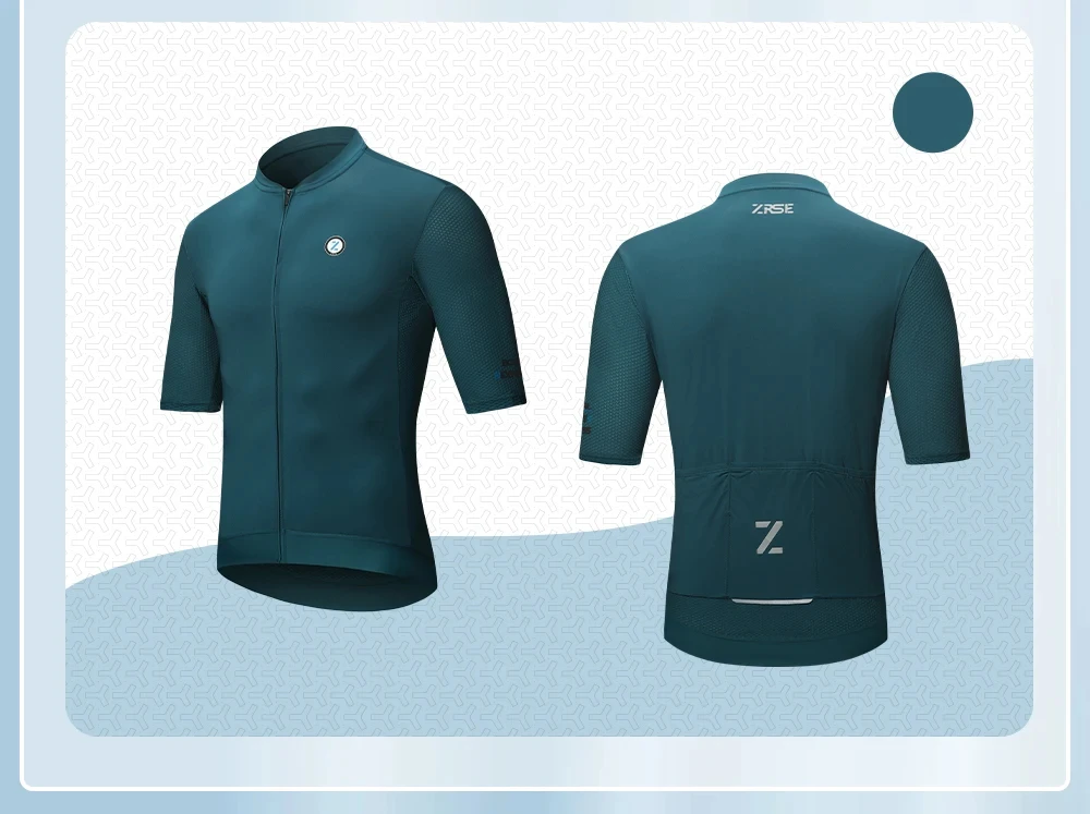 ZRSE Men's Cycling Vest Bib Shorts Set Summer Breathable Quick Dry Slim Fit Short Sleeve for Gym Outdoor Running Road Bike MTB