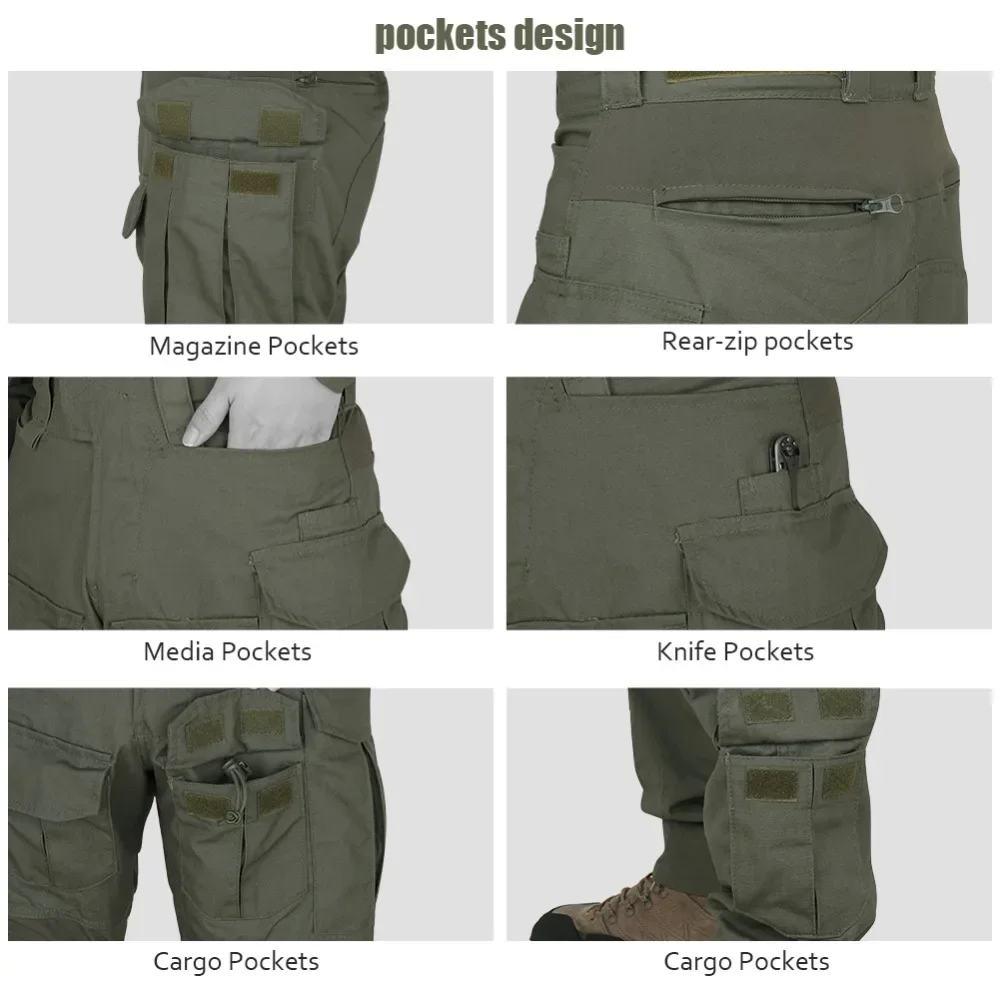 Gen3 Tactical Pants Camo Hunting Clothes Multicam G3 Cargo Pants Trainning Combat Trousers Men Clothing Tactic Water Repellent