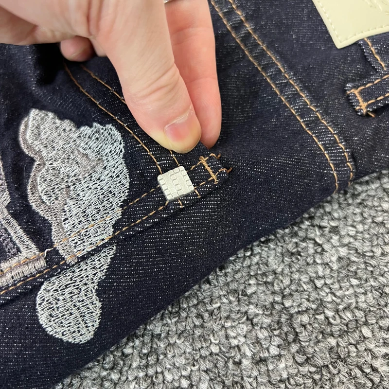 New Arrival Derschutze Denim Shorts High Quality Embroidery Patterns Casual Pants Streetwear Trend Derschutze Jeans