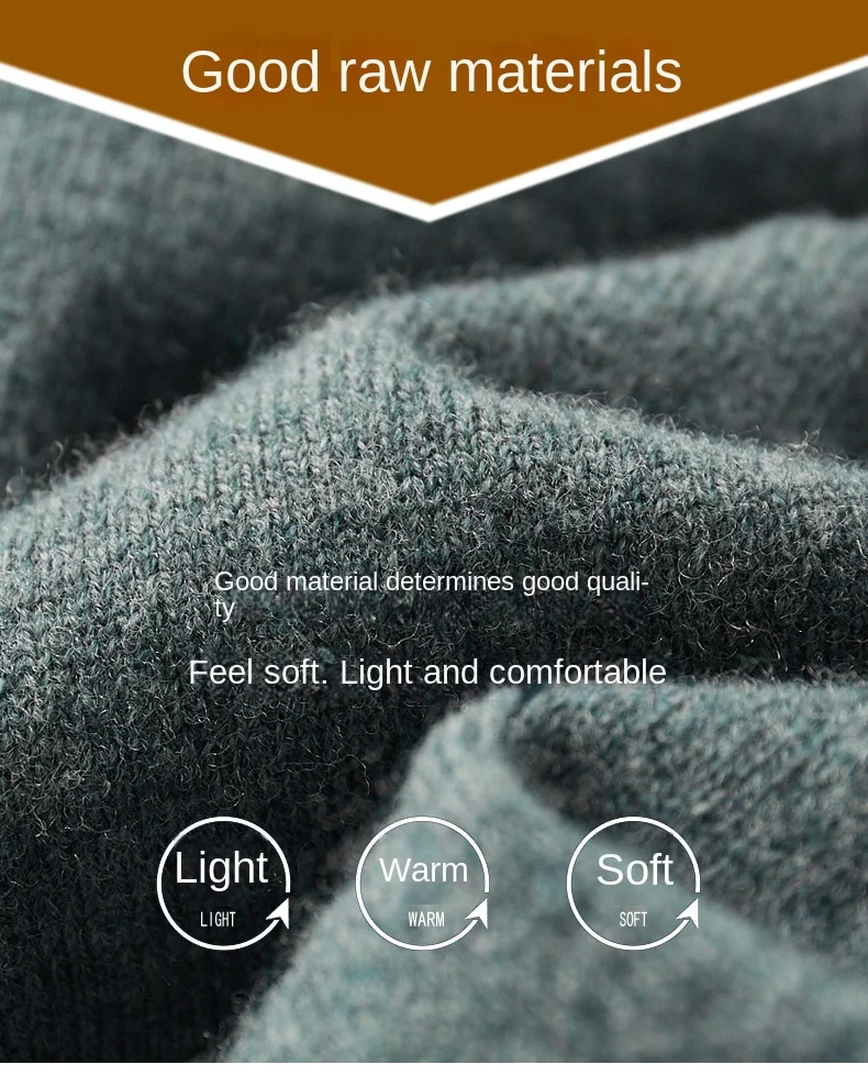 Men's Cardigan Spring Autumn Basic Style 100% Pure Merino Wool Knitted Sweater Large Loose V-neck Jacket Solid Color Casual Top