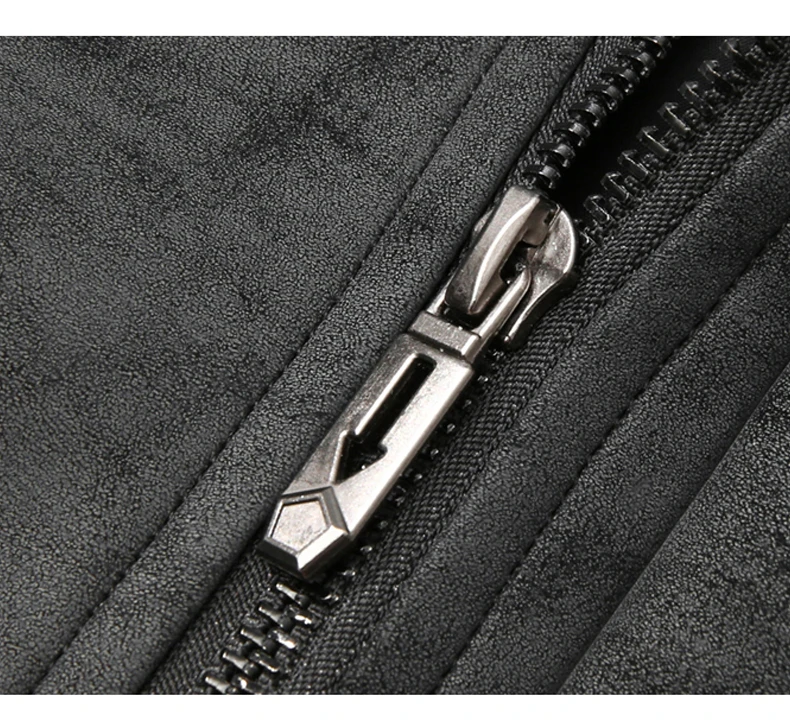 8XL Big&Tall Mens Suede PU Leather Jacket Casual Stand Collar Plus Size Windproof Motorcycle Bomber Jackets Moto Biker Outerwear