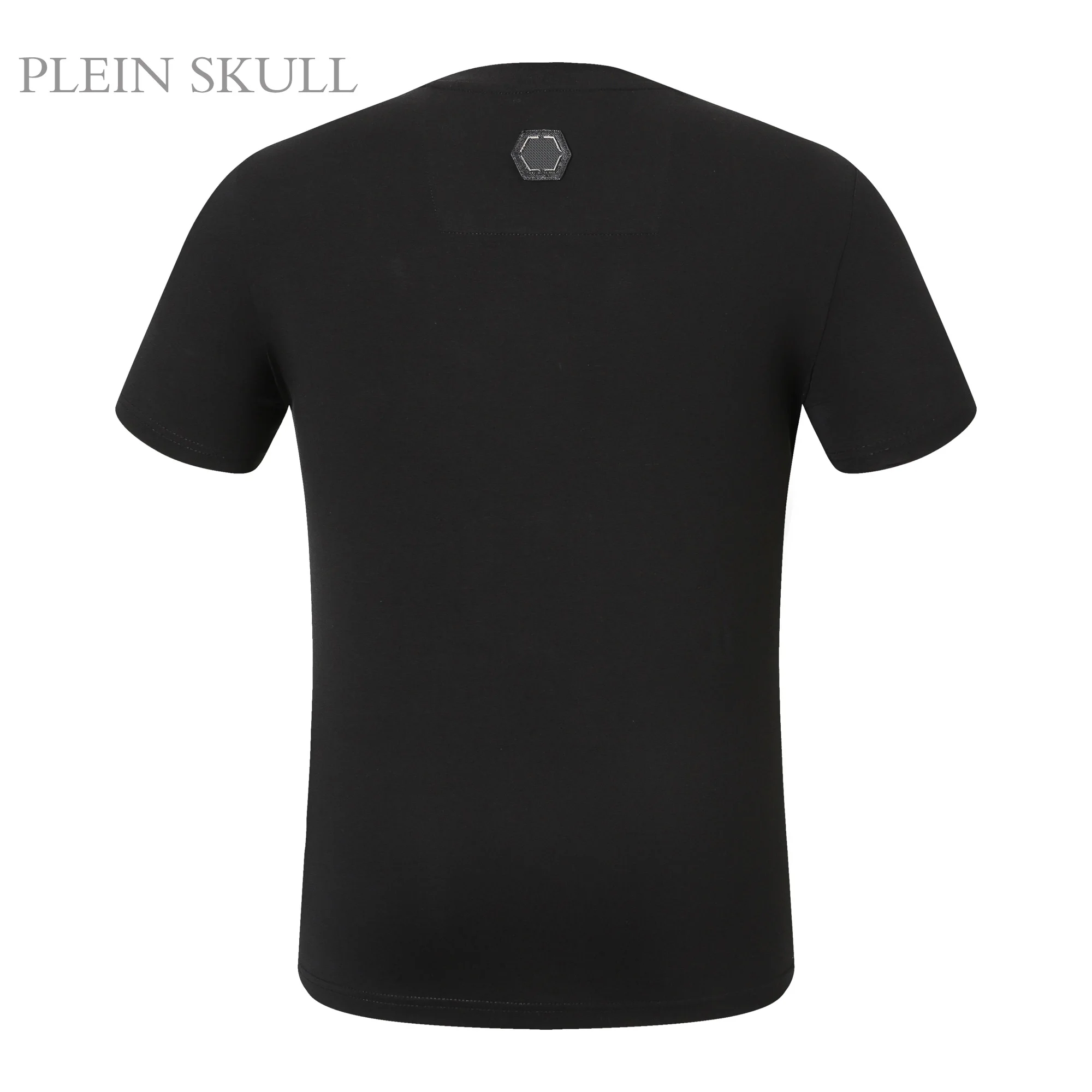 PLEIN SKULL Heavy Duty Hot Stamping T-shirt T-shirt Summer Sports Moisture wicking Short Sleeve Outdoor Unisex Round Neck Shirt