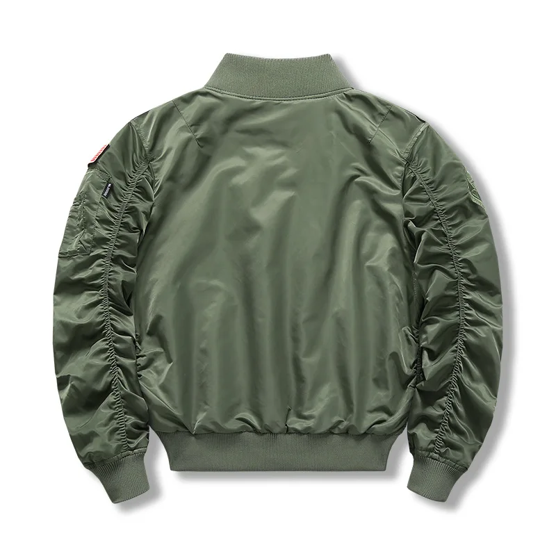 2026 Autumn/Winter New Style Jacket with Cotton Workwear - Air Force Loose Large-Sized Casual Coat Baseball Shirt