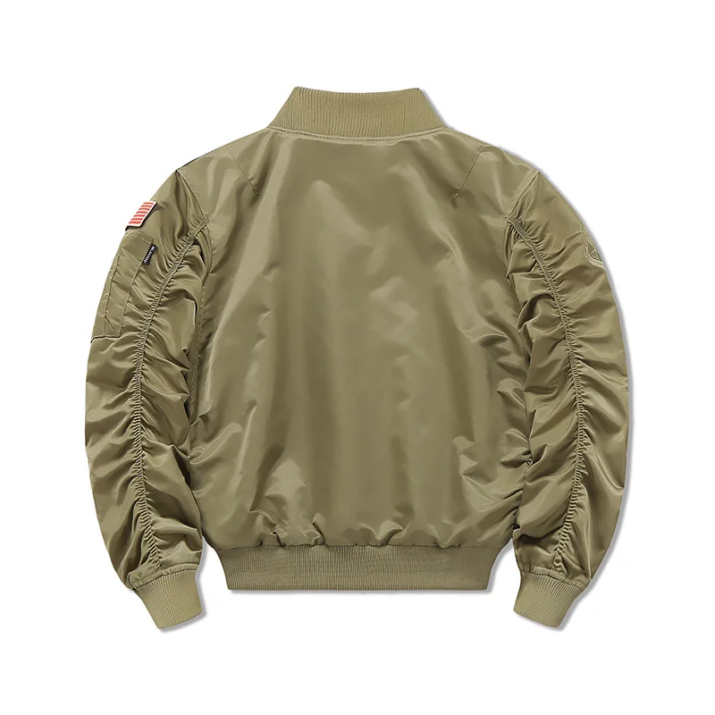 2026 Autumn/Winter New Style Jacket with Cotton Workwear - Air Force Loose Large-Sized Casual Coat Baseball Shirt