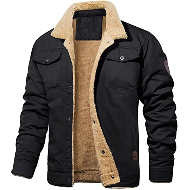 New 2024 Autumn Men's Jacket High Temperature Resistant Outerwear Long Sleeve Fashionable City Lapel Jacket for Casual Scene