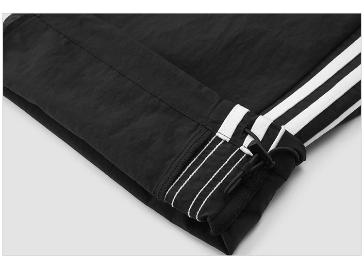 Semir Vintage Sporty Casual Pants Men Loose Straight Fit Cooling 2025 Summer New Color Block Trendy Long Pants
