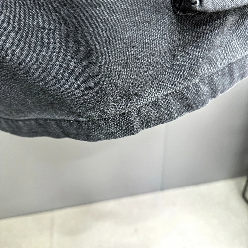 Japanese Korean Cargo Shorts For Men Summer Heavyweight Cotton 5-Inch Premium Distressed Streetwear Trendy Casual Pants Male