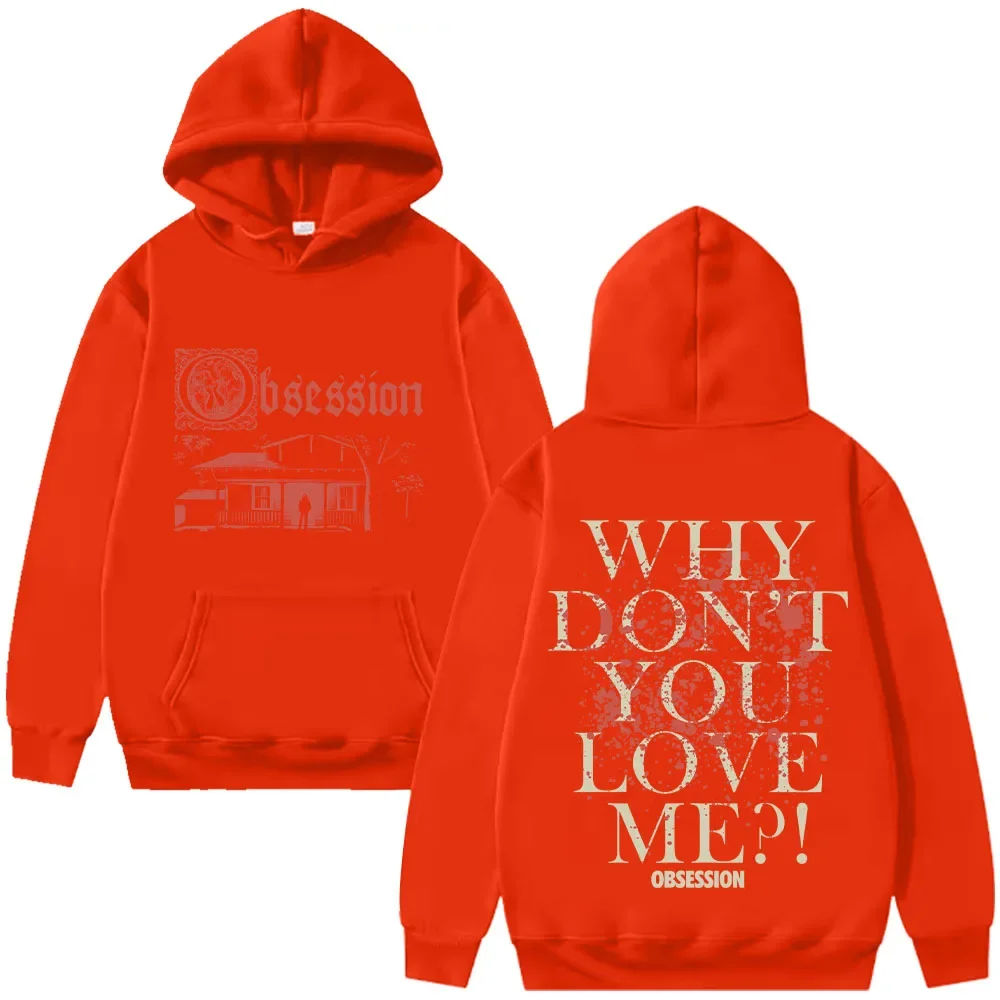 Obsession 2026 Horror Hoodie Vintage Gothic Movie Streetwear Aesthetic Graphic Pullove women men Trendy Sweatshirts Clothing Y2K