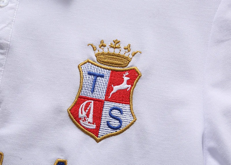 New Arrivals Polo Shirt Men Short Sleeved California of USA Embroidery White Eagle Golf Wear Collar T-shirt Plus US Size XS-7XL
