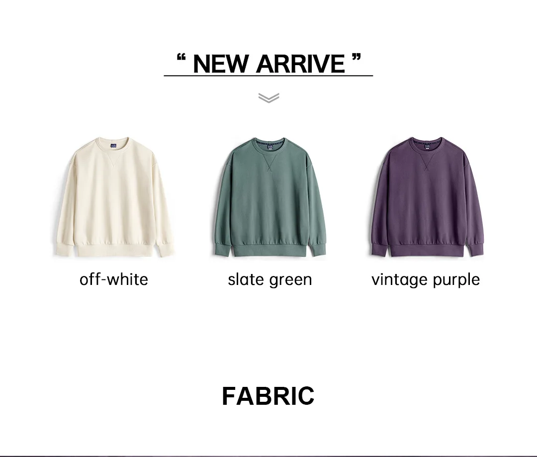 Maden Men's Casual Heavyweight Knit Sweatshirt Loose Fit Crewneck Long Sleeve Pullover Basic Layering Piece for Spring Autumn