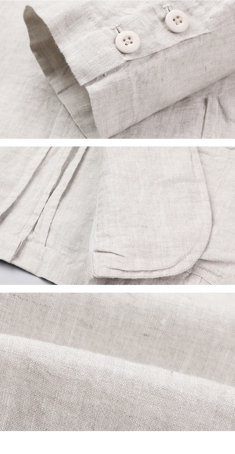 Spring Summer 2025 New High-Quality Men's Fashion Handsome Linen Suit Thin Men's Coat Fabric Composition 100% Linen Blazer