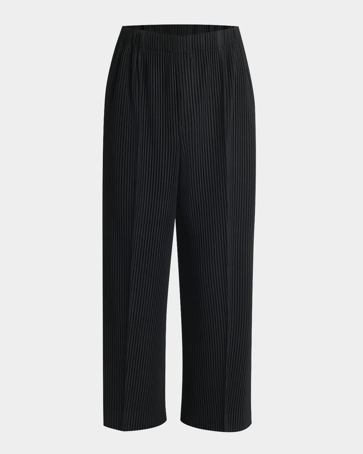 Miyake Men's Pleated Pants Wide Leg Loose Fit Fashion Trousers