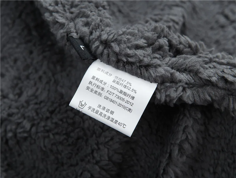 Winter Vest Men Sweater Zipper Warm Thick Male Cardigan Clothing Fleece Wool Liner Sleeveless Jackets Vintage Black Red