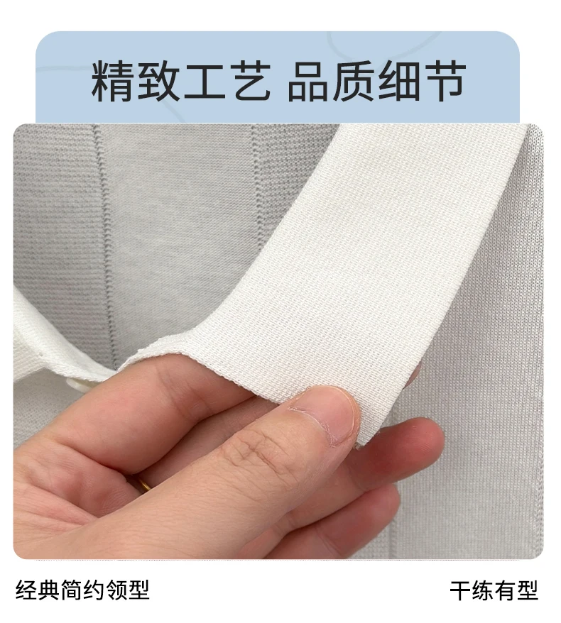Good Lyocell 59.4% Knit Polo Men 2026 Summer Trendy Breathable Knitwear Short Sleeve Tops Turn Down Collar Linen Knitting Shirt