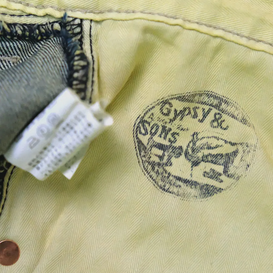 GYPSY & SONS 1890s KEELMANS 13.5oz Jeans