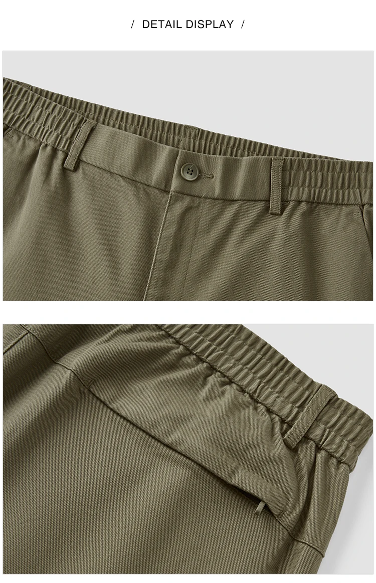 Semir Versatile Pants Men 2026 Spring Solid Color Tapered Casual Comfortable Daily Wear Stylish Long Trousers