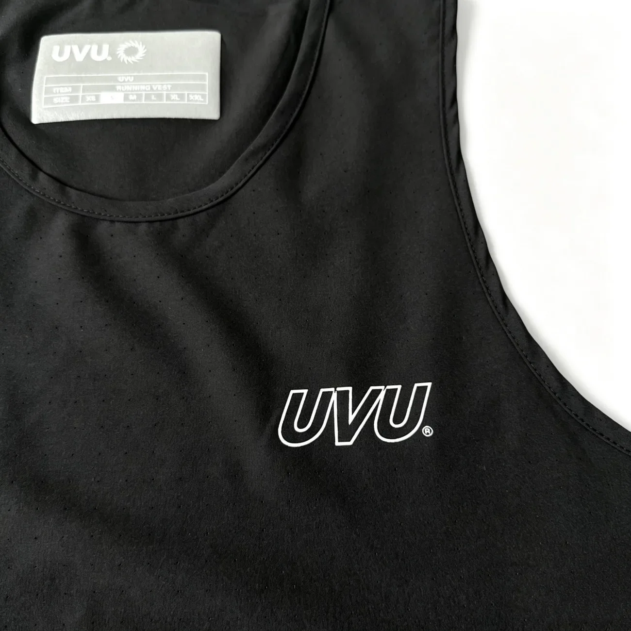 UVU printing sports fitness marathon racing mesh breathable quick-drying sleeveless vest