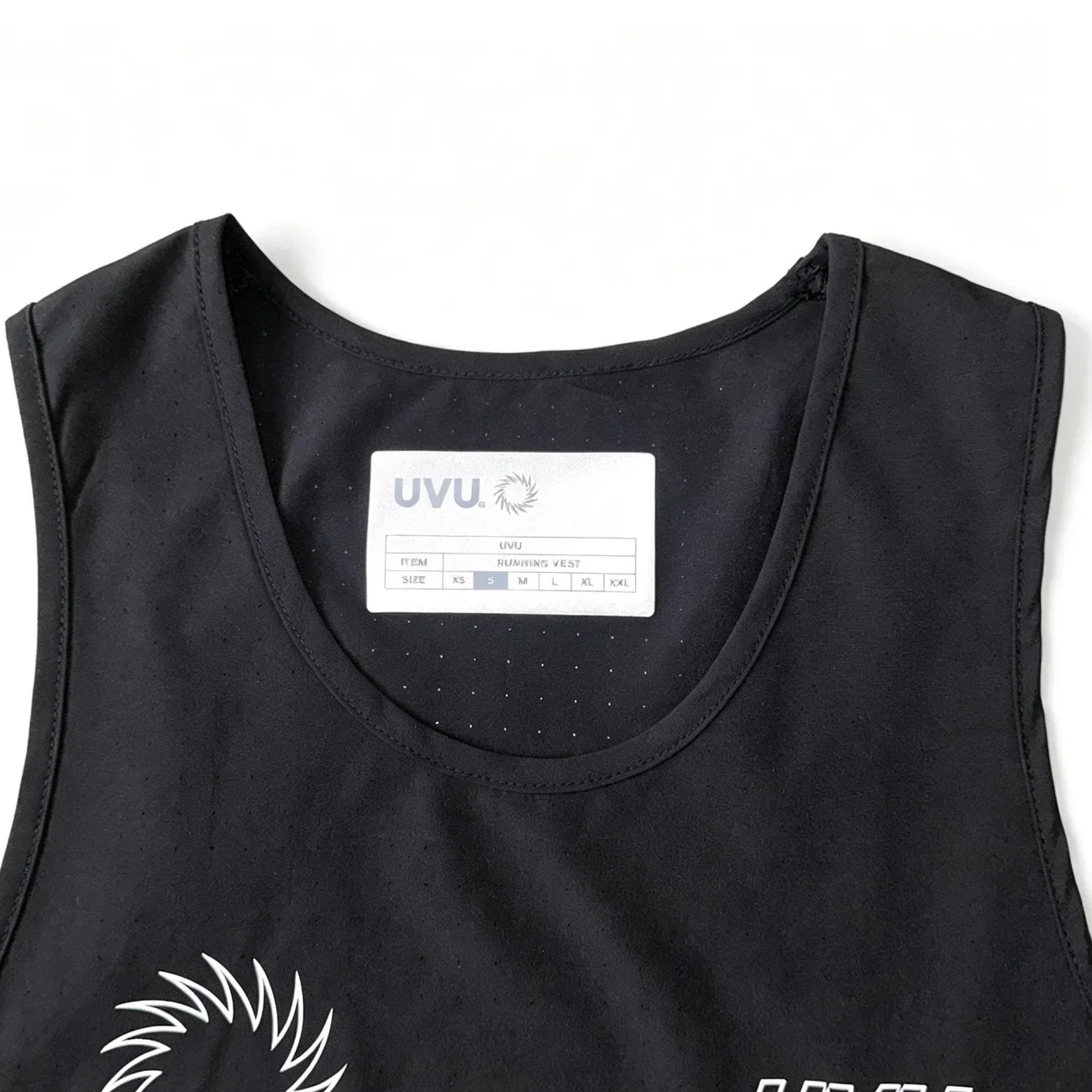 UVU printing sports fitness marathon racing mesh breathable quick-drying sleeveless vest