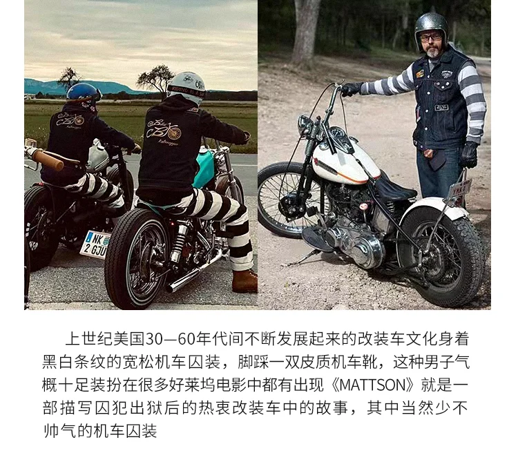 Autumn New American Retro 16oz Heavyweight Striped Cargo Pants Men's Fashion 100% Cotton Washed Thick Canvas Motorcycle Trousers