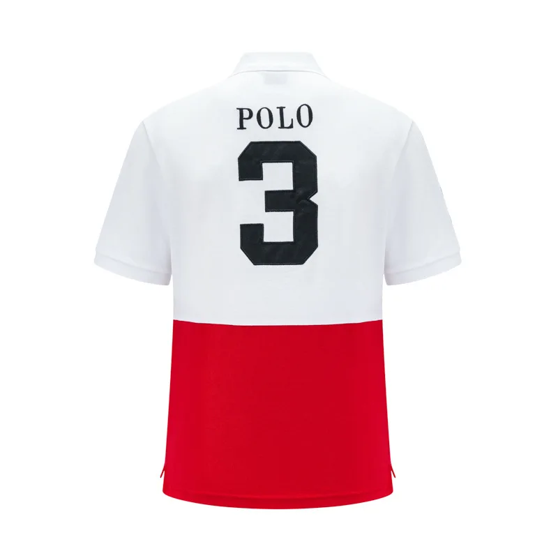 Classic Men Short Sleeve Polo Shirt 2026 New Golf Great Quality Oversize Men Button Collar T-shirt US Size Clothing Manufacturer
