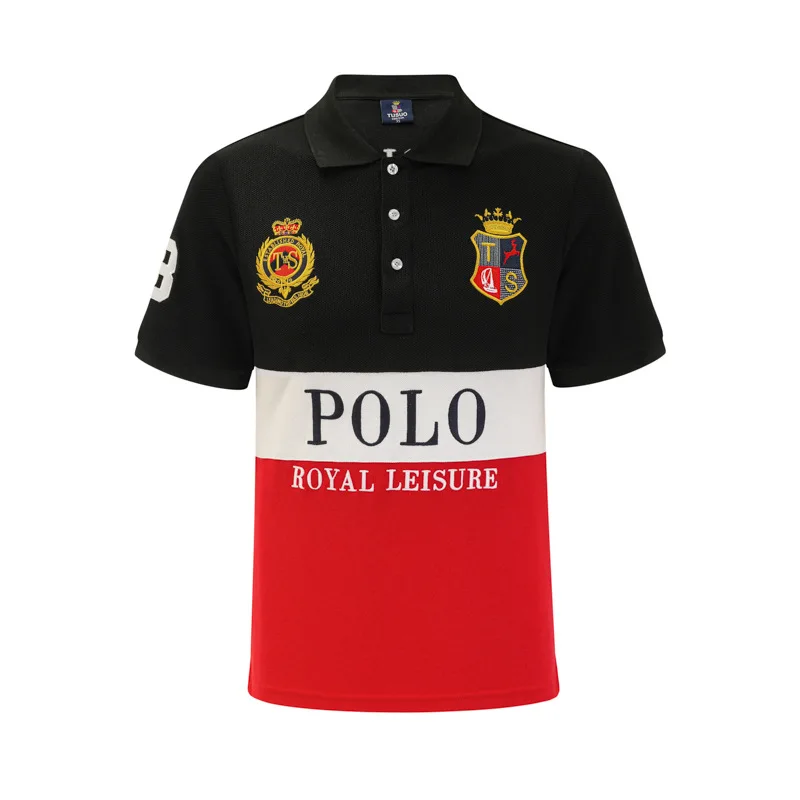 Classic Men Short Sleeve Polo Shirt 2026 New Golf Great Quality Oversize Men Button Collar T-shirt US Size Clothing Manufacturer