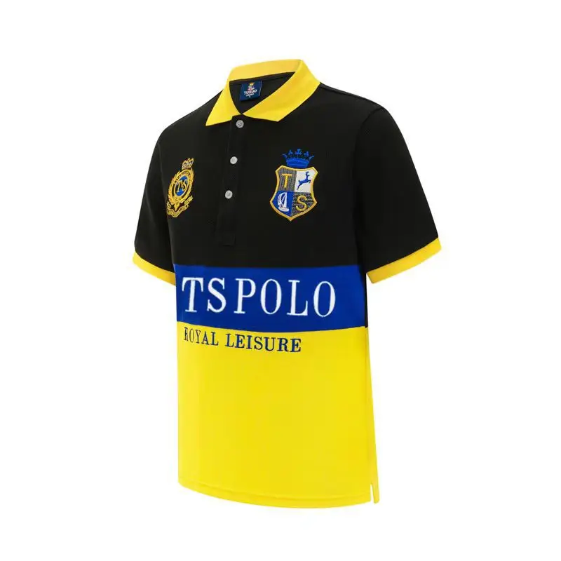 Classic Men Short Sleeve Polo Shirt 2026 New Golf Great Quality Oversize Men Button Collar T-shirt US Size Clothing Manufacturer