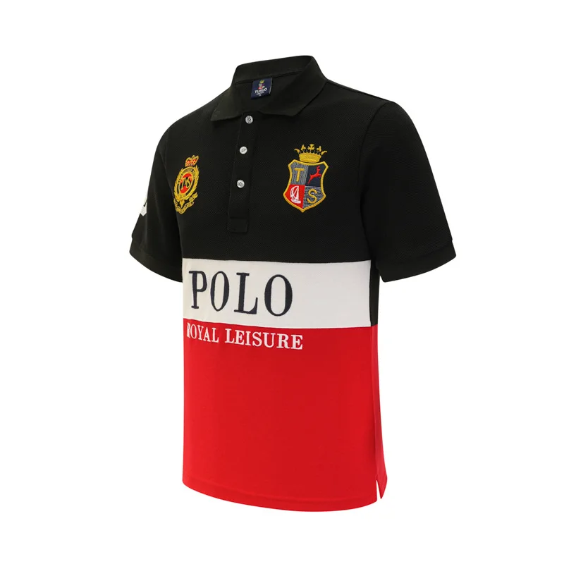 Classic Men Short Sleeve Polo Shirt 2026 New Golf Great Quality Oversize Men Button Collar T-shirt US Size Clothing Manufacturer