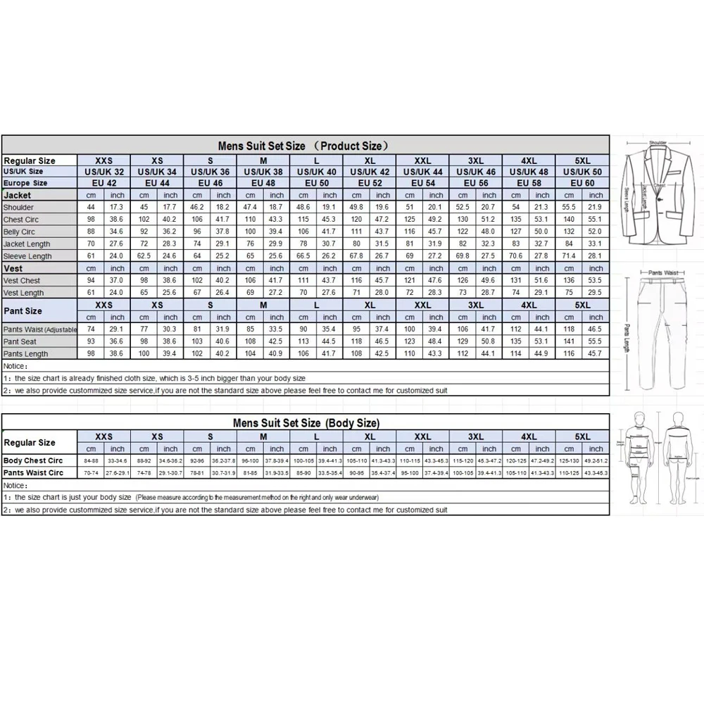 Mens suits Wave point Three Pieces Men Dress Suits Casual Commuter office business suits For Wedding(Blazer+Vest+Pants)