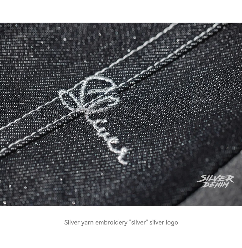 Maden Vintage 13OZ Sliver Denim Jeans for Men Selvedge Raw Denim Autumn Mid-waisted Straight Pants Male Versatile Trousers