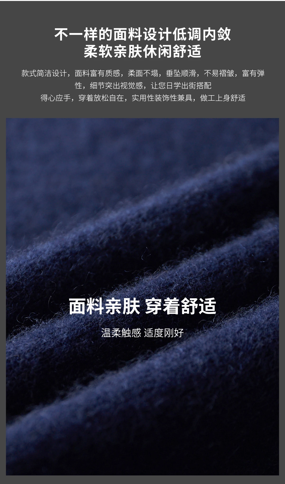 Men's 100% Merino Wool Two-piece Sets Hooded Collar Zipper Cardigan and Straight-leg Pant Autumn Winter Thickened Knit Clothing