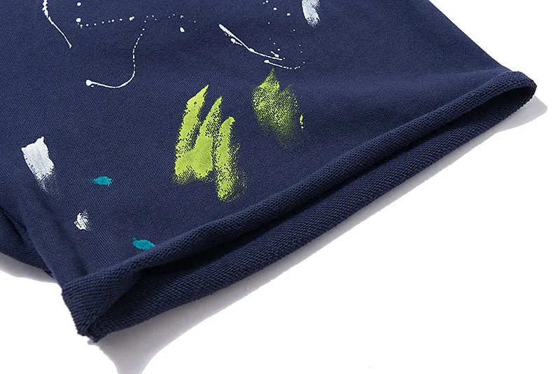 Gallery Dept Graffiti Shorts Street Loose Casual Sweatpants