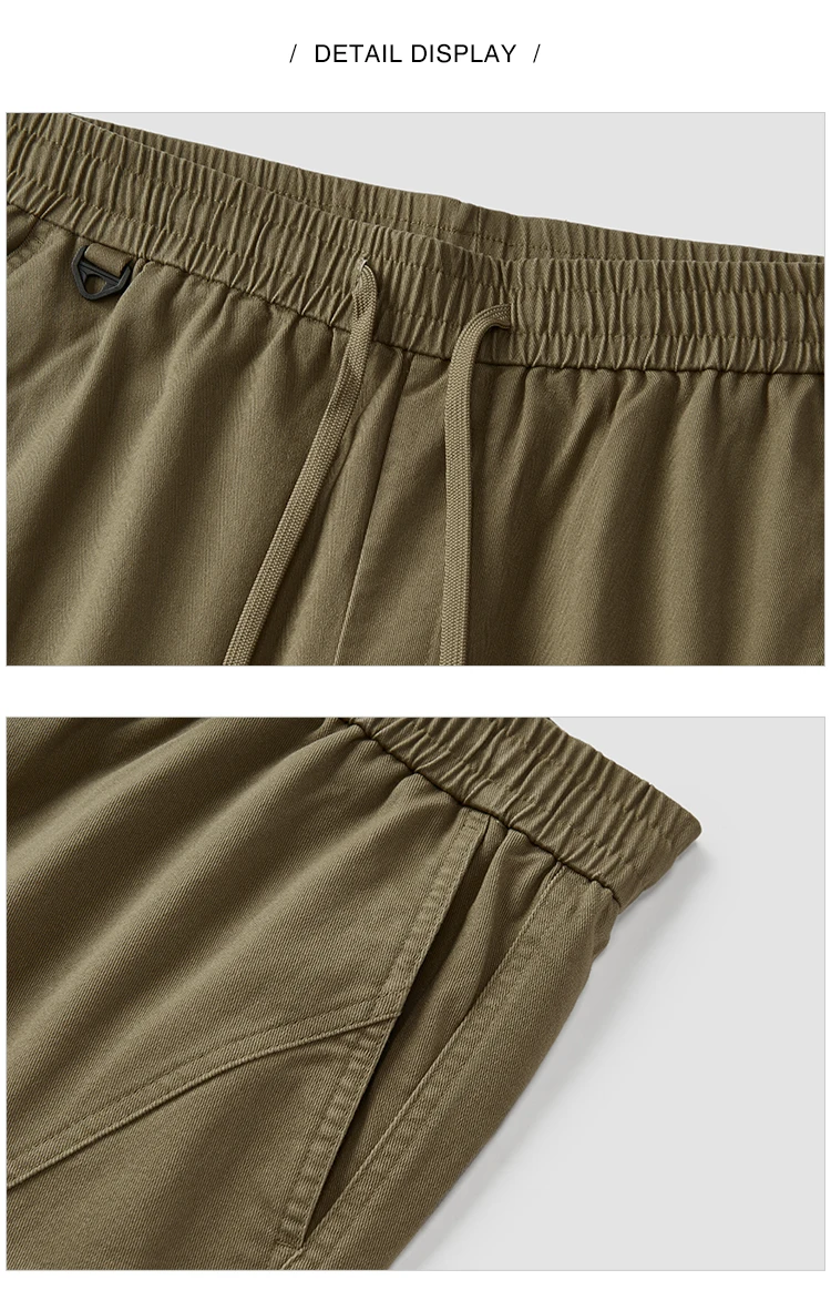 Semir Jogger Pants Men Loose Fit Cargo Style Long Trousers 2025 New Winter Trendy Streetwear