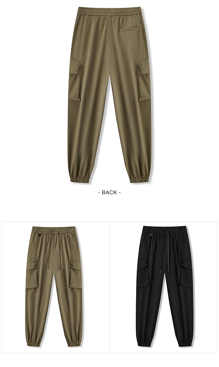 Semir Jogger Pants Men Loose Fit Cargo Style Long Trousers 2025 New Winter Trendy Streetwear
