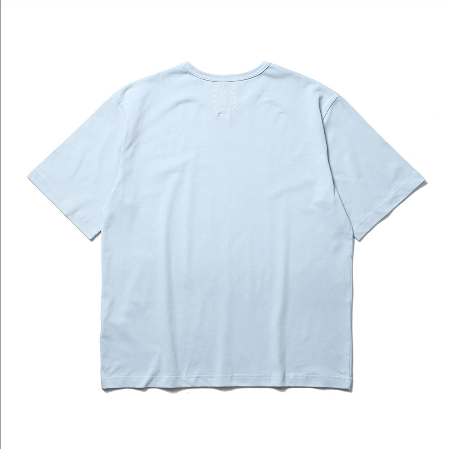 VISVIM Dog Digit 89 Print T Shirt Collar Stitch Box Label Tee Men Women High Quality Loose Short Sleeve Office Commuter Tops Tee