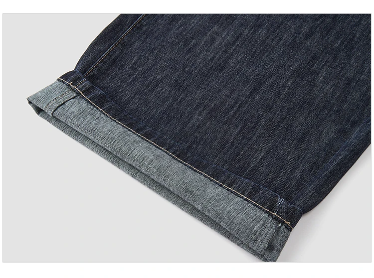 Semir Men Pants Denim Cotton Skin Friendly Loose Wide Leg Elastic Waist Drawstring Micro Pleated 2026 Summer Casual Style Fashio