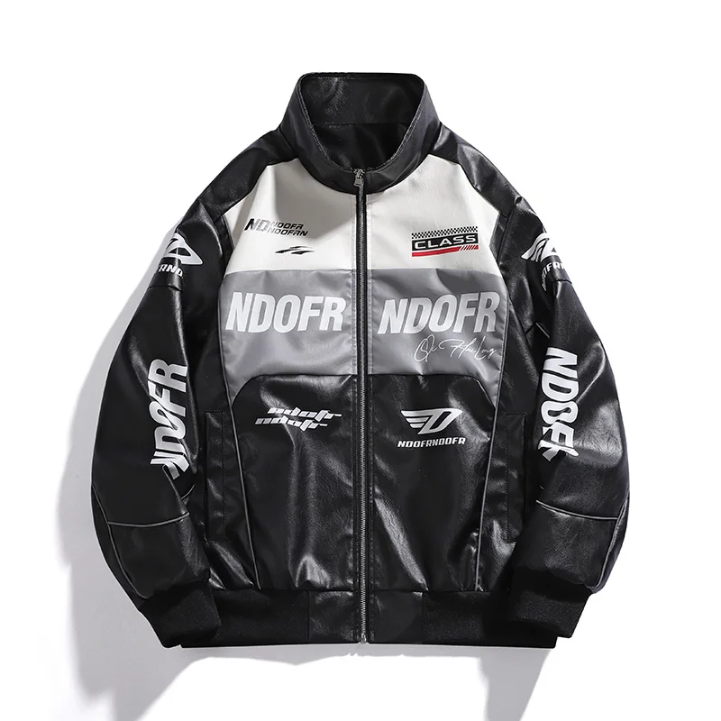 Men's Leather Jackets Autumn Casual Motorcycle PU Jacket Biker Leather Coats Brand Clothing EU Size