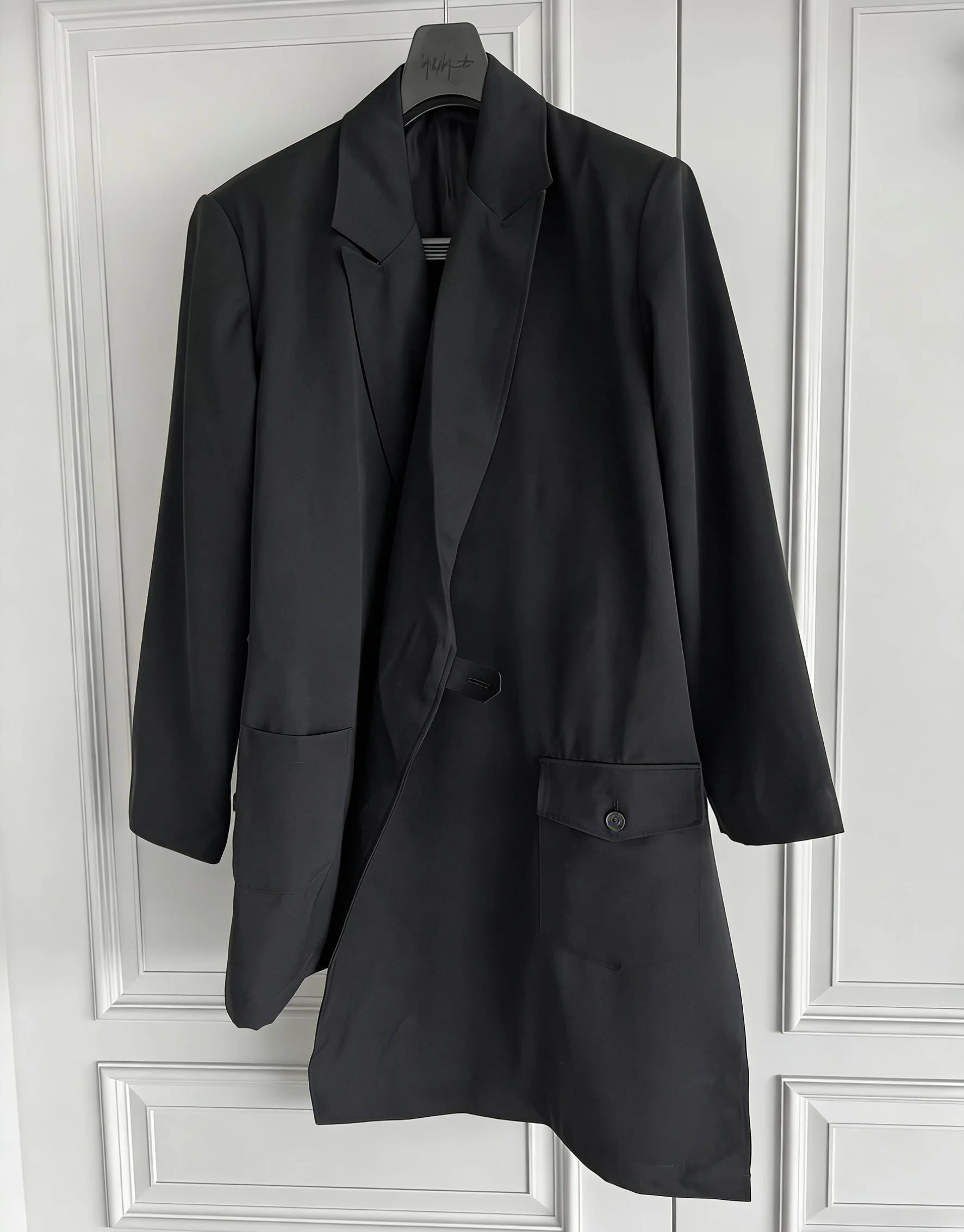 TOP-YAMAMOTO Original Design, original multi-functional deconstructed casual wool jacket, Yamamoto style coat