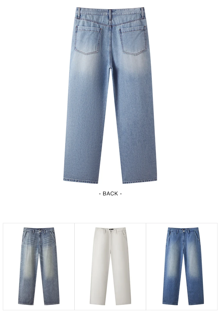Semir Men Jeans Cooling 2026 Washed Straight Urban Casual Everyday Style Soft Comfortable Daily Wear Trendy Versatile Minimal