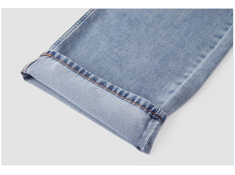 Semir Men Jeans Cooling 2026 Washed Straight Urban Casual Everyday Style Soft Comfortable Daily Wear Trendy Versatile Minimal