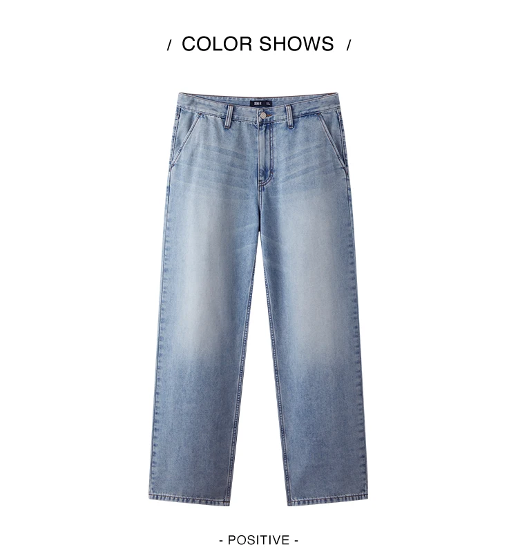 Semir Men Jeans Cooling 2026 Washed Straight Urban Casual Everyday Style Soft Comfortable Daily Wear Trendy Versatile Minimal