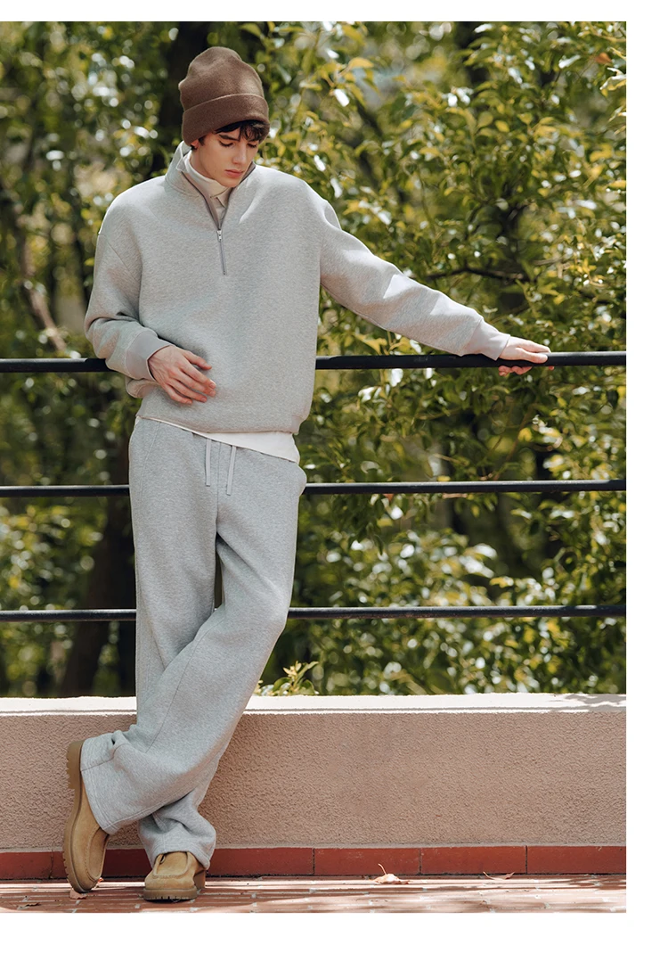 Semir Casual Sweatpants Men 2025 Autumn New Sports Knit Pants Versatile Loose Straight Leg Unisex Men's & Women's Clothing